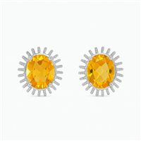 Boucles d'oreilles Idee Preziose dal 1987 Femme in Or blanc Zircone IP.OK18B/166 - IP.OK18B/166